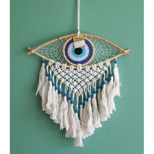 Rüya Kapanı Dream Catcher Göz Tasarımı Model 2