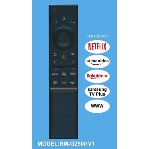 Samsung Kl Samsung RM-G2500 V1 Netflıx Prime Vıdeo Tuşlu Ses Komutlu Lcd-Led Tv Sihirli Kumanda