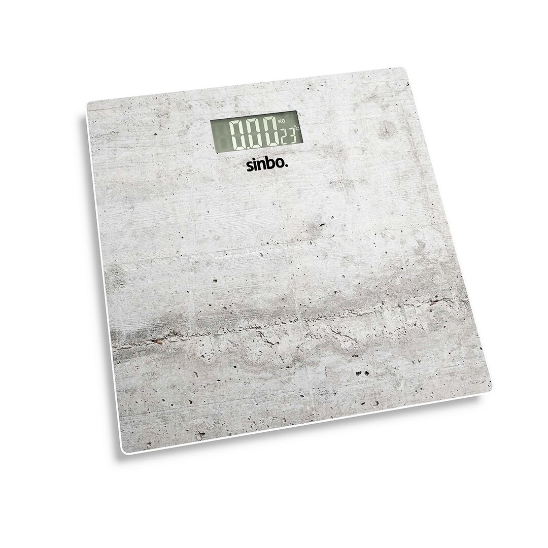 Sinbo Dijital Tartı - Beyaz Renk - 180 kg Maks Kapasite - LCD Ekran