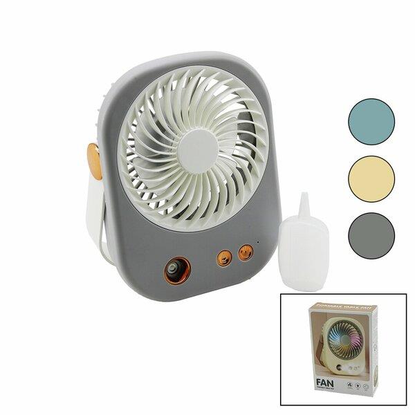 Su Spreyli Masaüstü USB Mini Fan