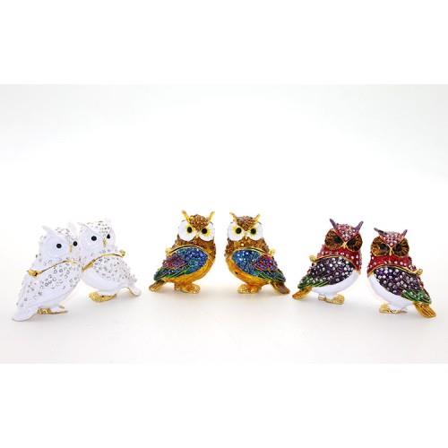 Swarovski 2'li Baykuş Model 1