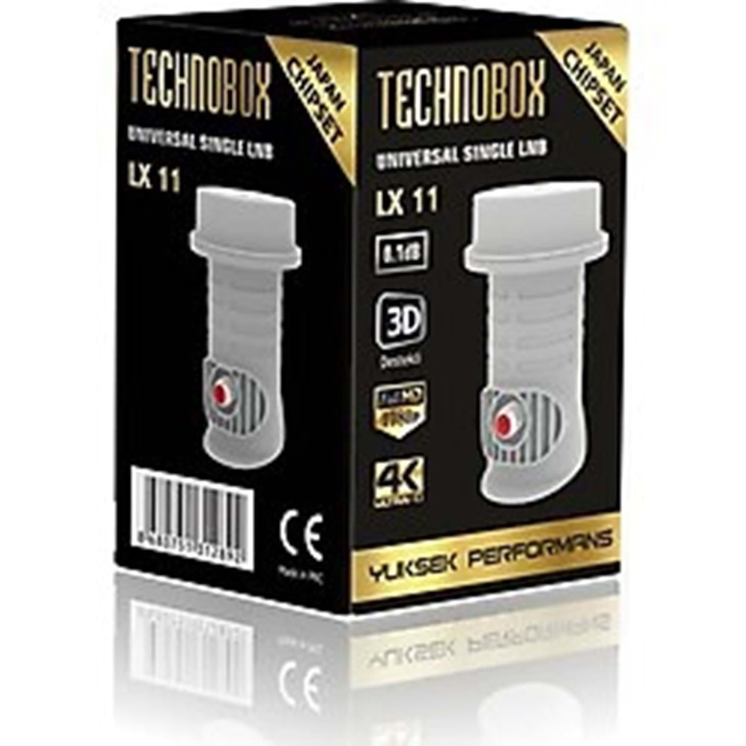 Technobox LX 11 4K 1080P Tekli Lnb