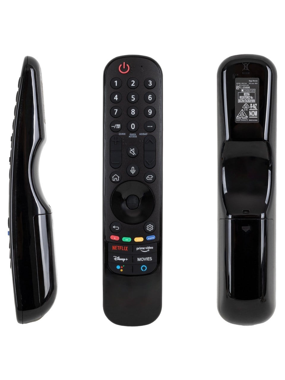 Weko LG MR21GA AKB76036204 Netflix-Rakuten TV-Prime Video-Disney+ Tuşlu LG Air Mouse Sihirli Kumanda