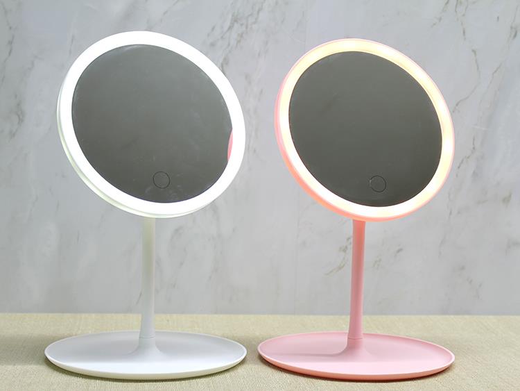 Yuvarlak Ledli Makyaj Aynası