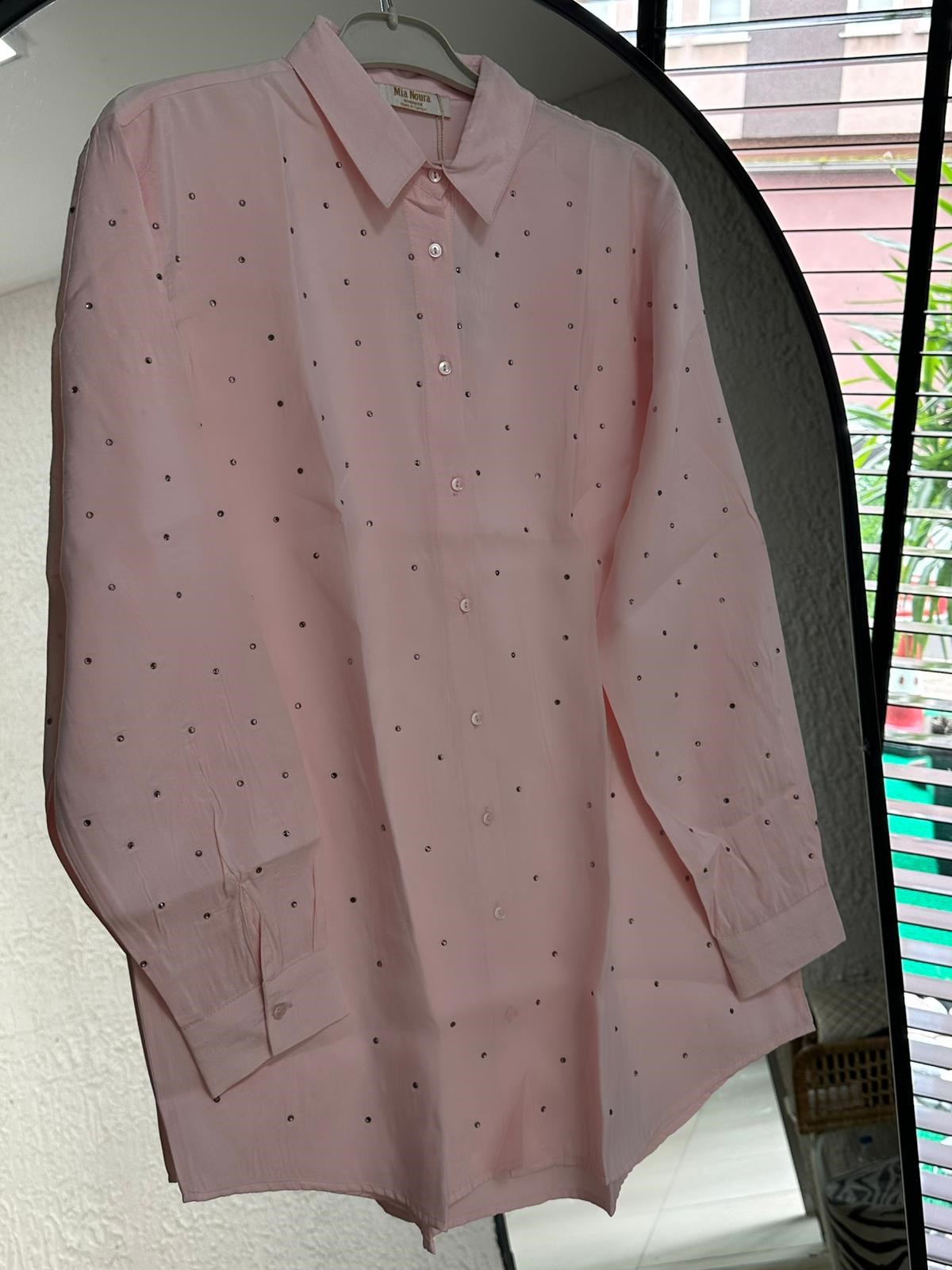 2166 NORA GÖMLEK PEMBE
