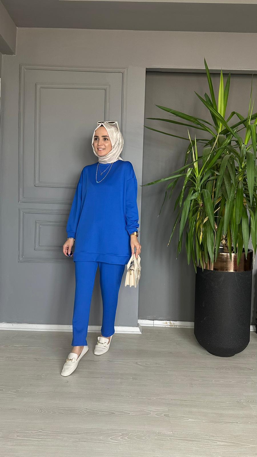 22450 TAKIM SAKS MAVİ  