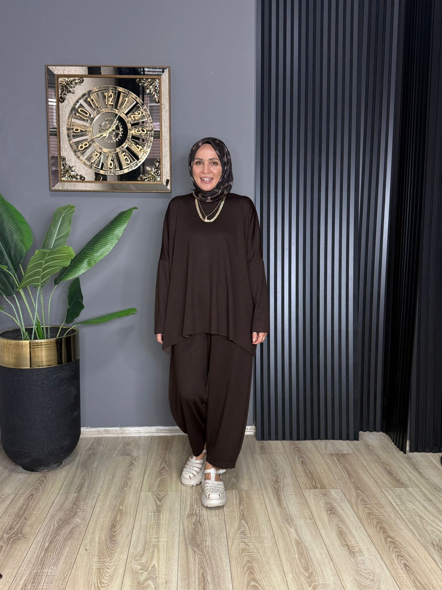 22743 YADE TAKIM KAHVERENGİ