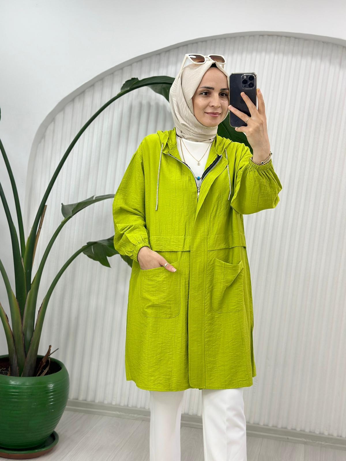 24195 UZUN KAP YAĞ YEŞİL 