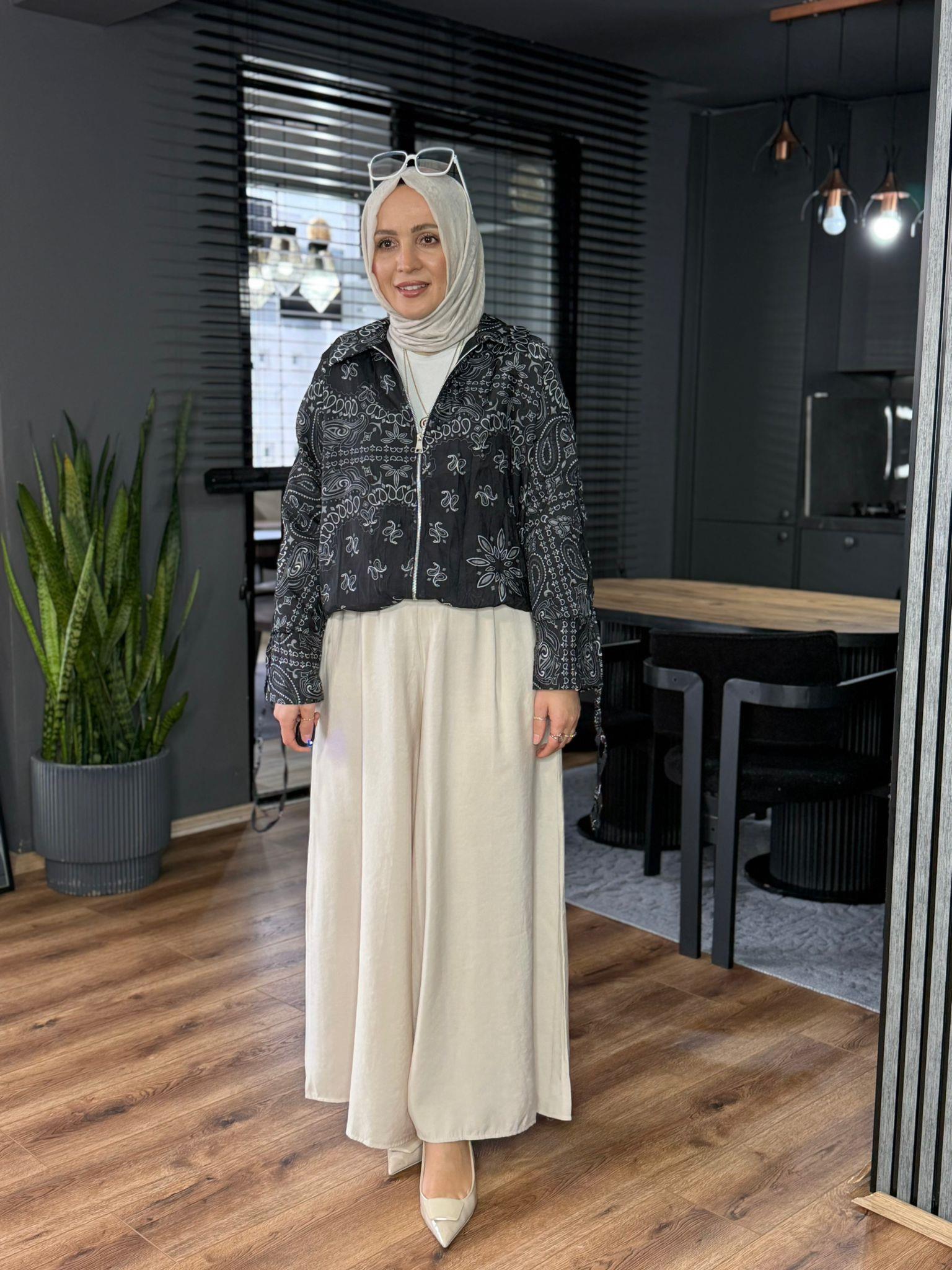 24412 BOMBER CEKET SİYAH  