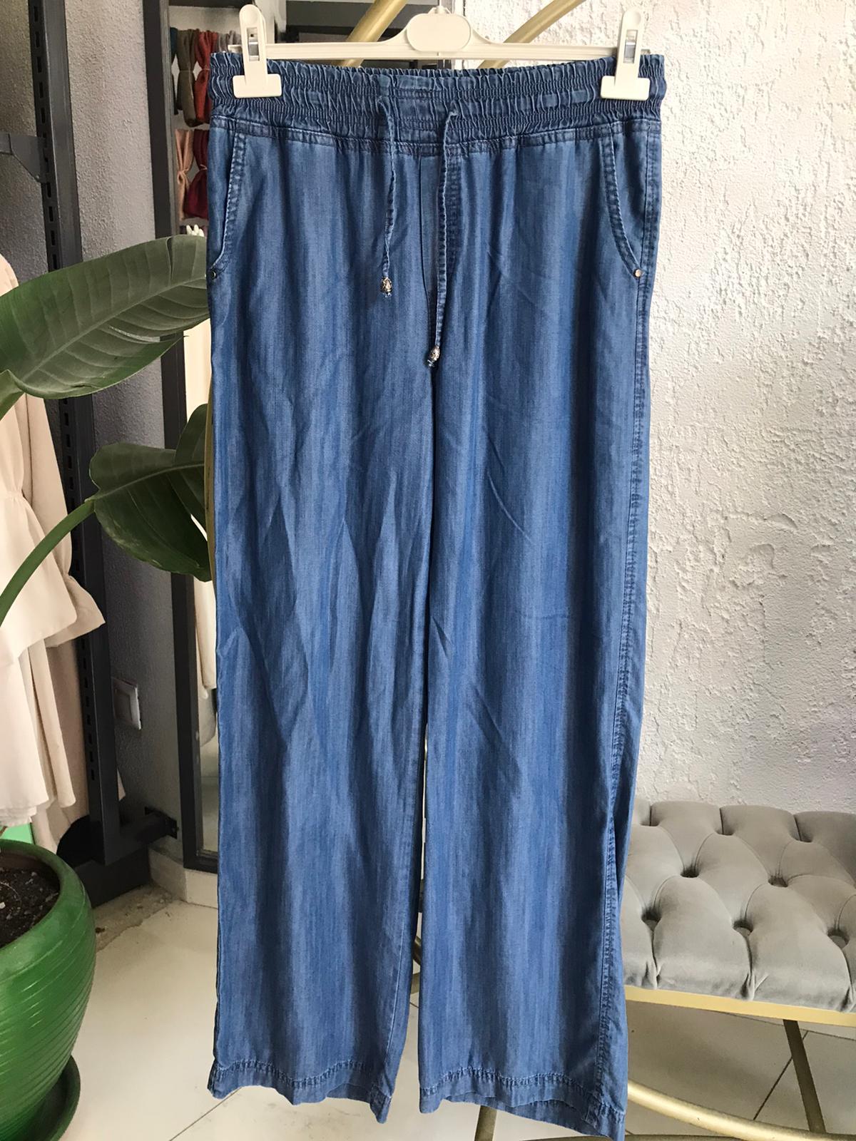 2517 PANTOLON  MAVİ 38 BEDEN