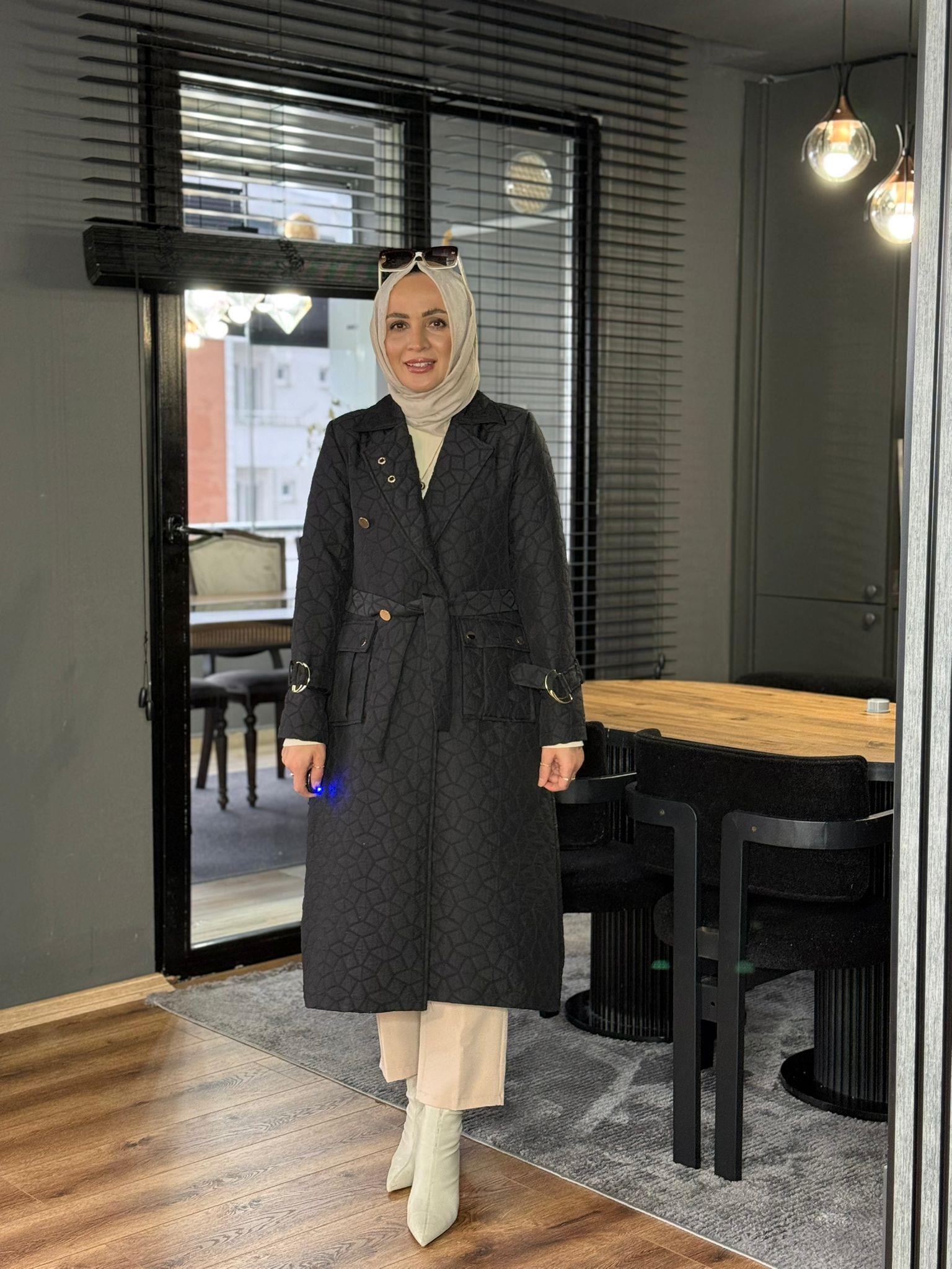 2788 KAPİTONE MONT SİYAH 