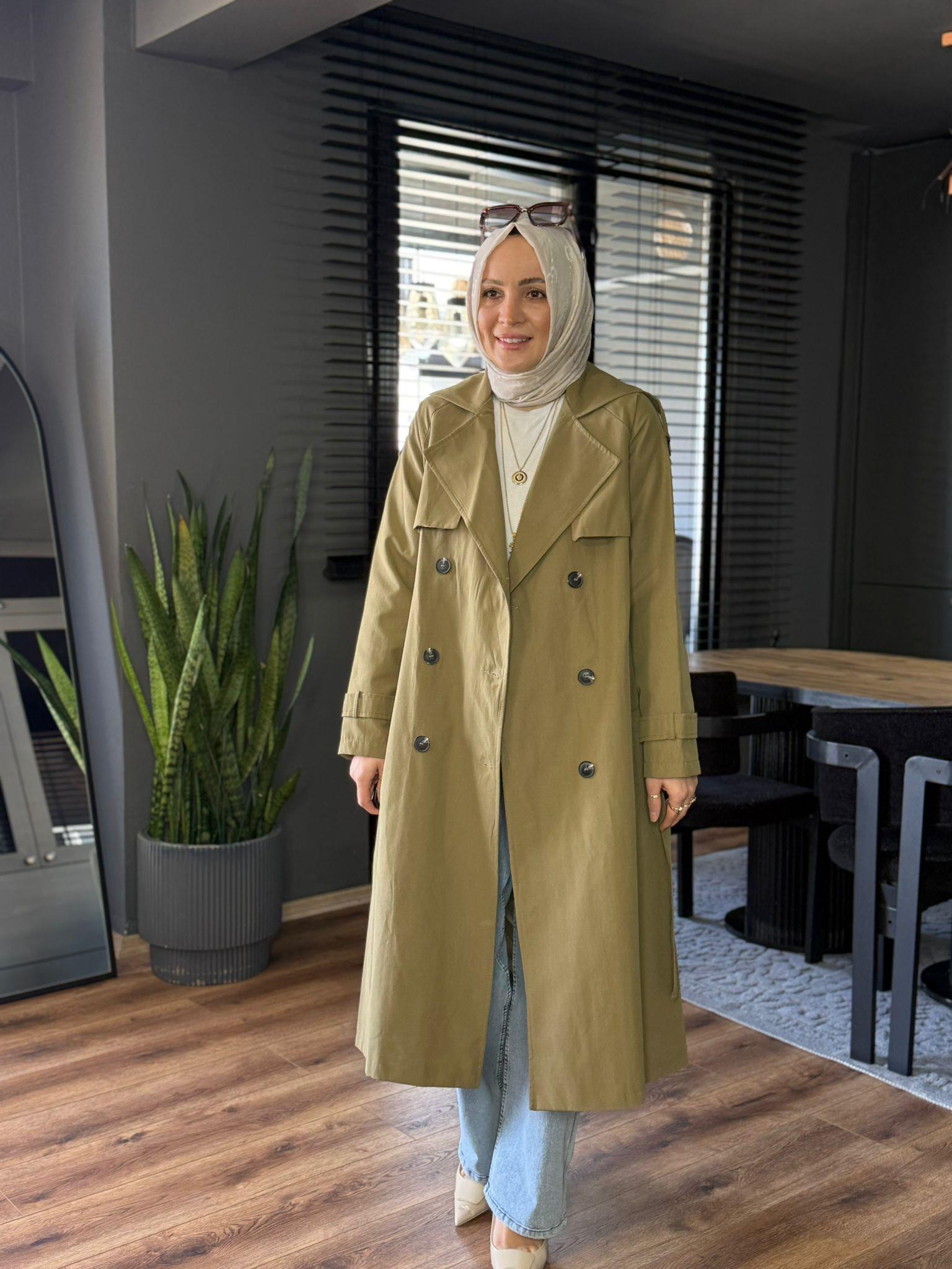 32403 TRENÇKOT HAKİ 