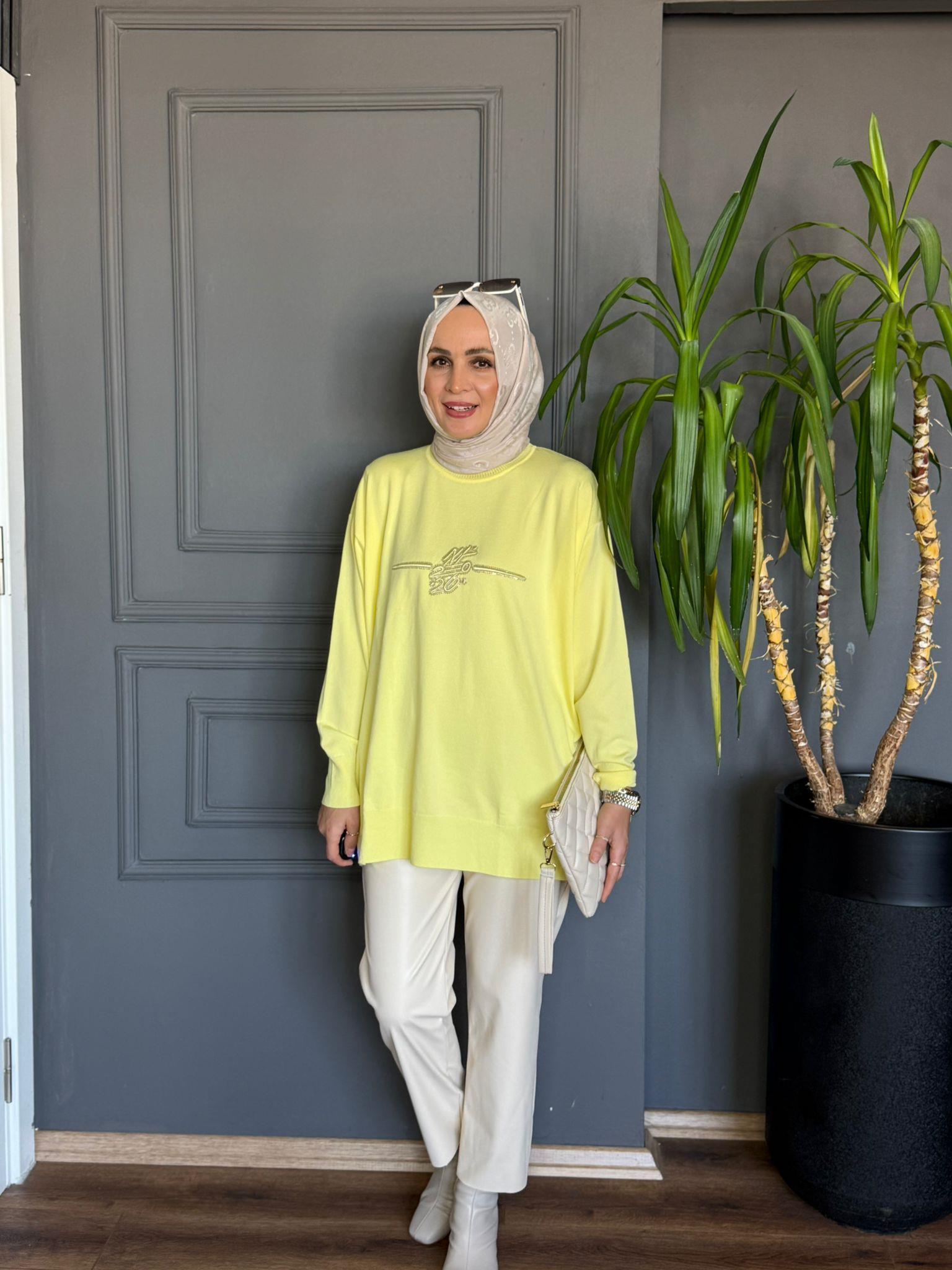 44210 KABARTMA DETAY MERSERİZE SARI 