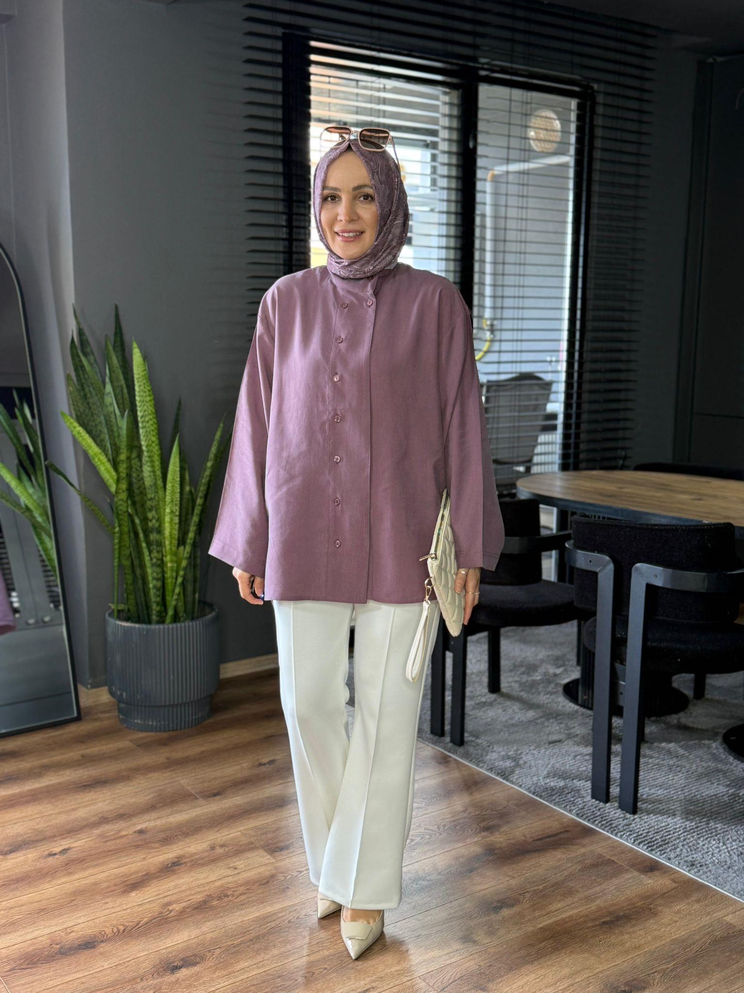 6299 DİK YAKA GÖMLEK MÜRDÜM 