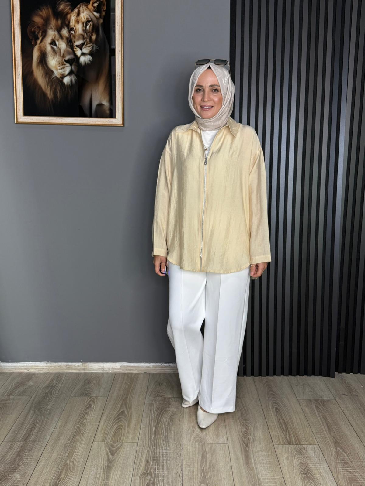 6449 FERMUAR DETAY KAP SARI