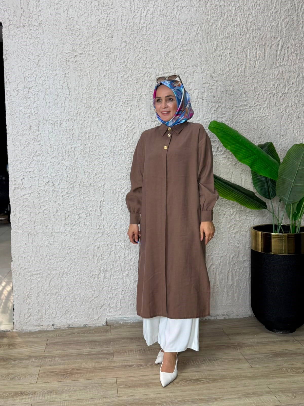 6523 ARA BOY TUNİK KAHVERENGİ 