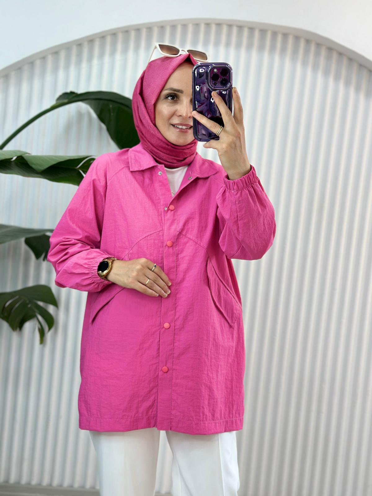 9114 CEPLİ KAP PEMBE 