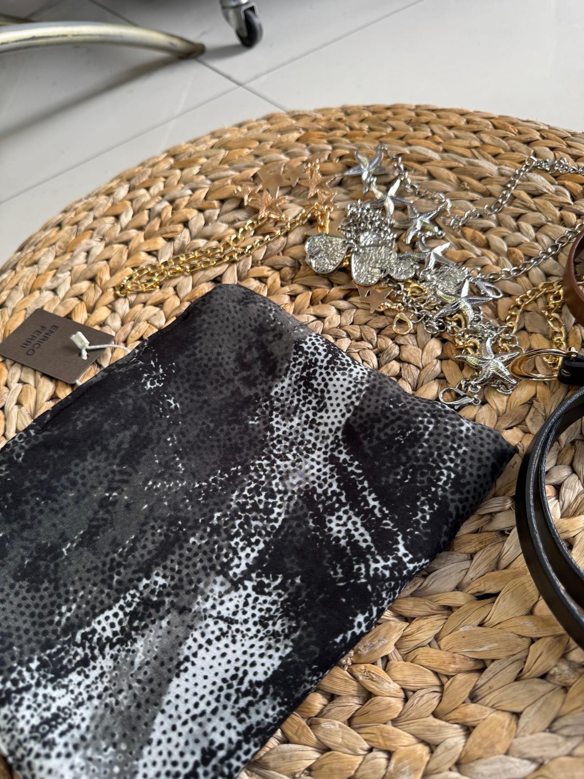 BENEK DESEN ŞAL SİYAH