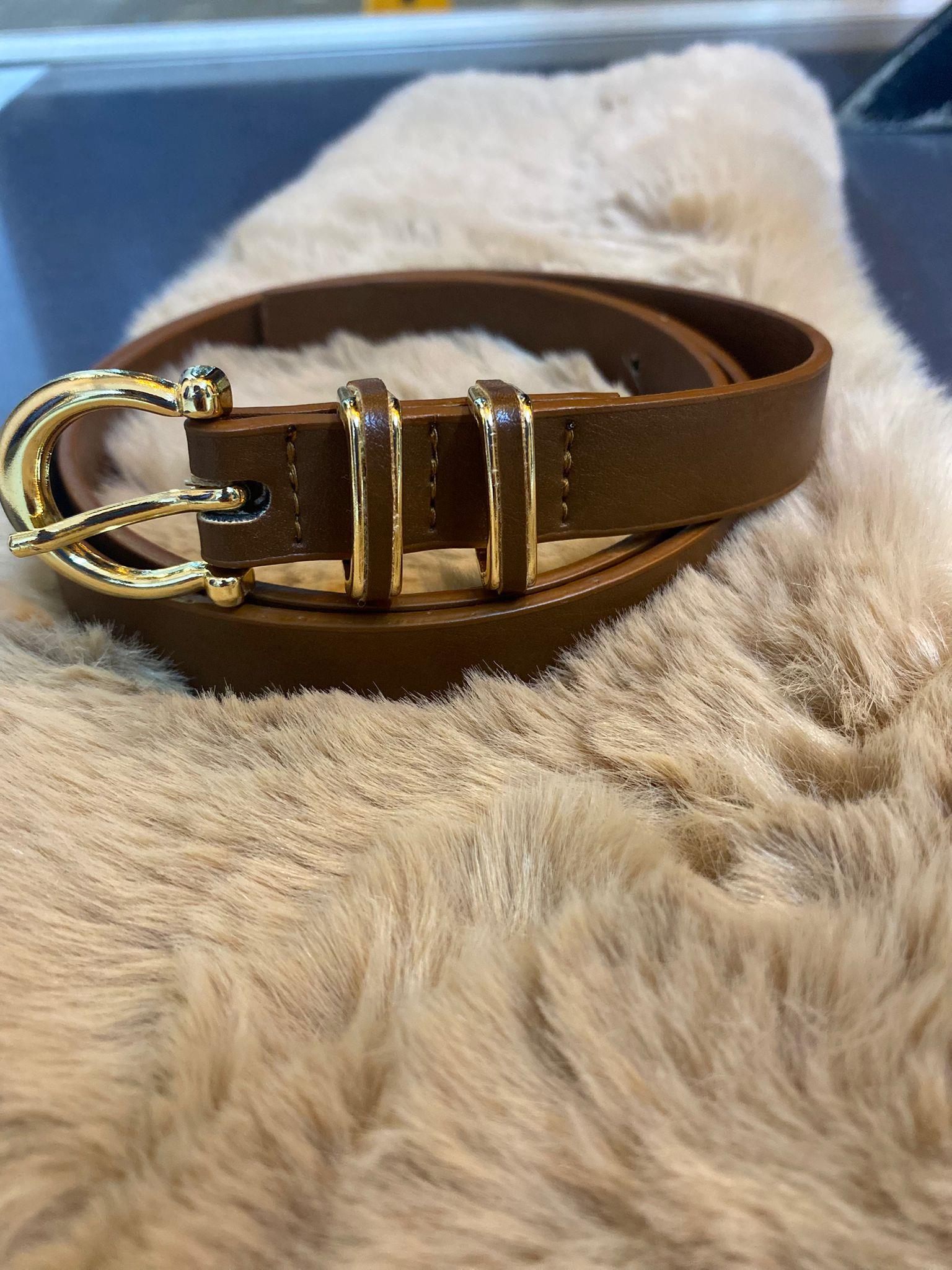 ÇİFT TOKALI KEMER TABA