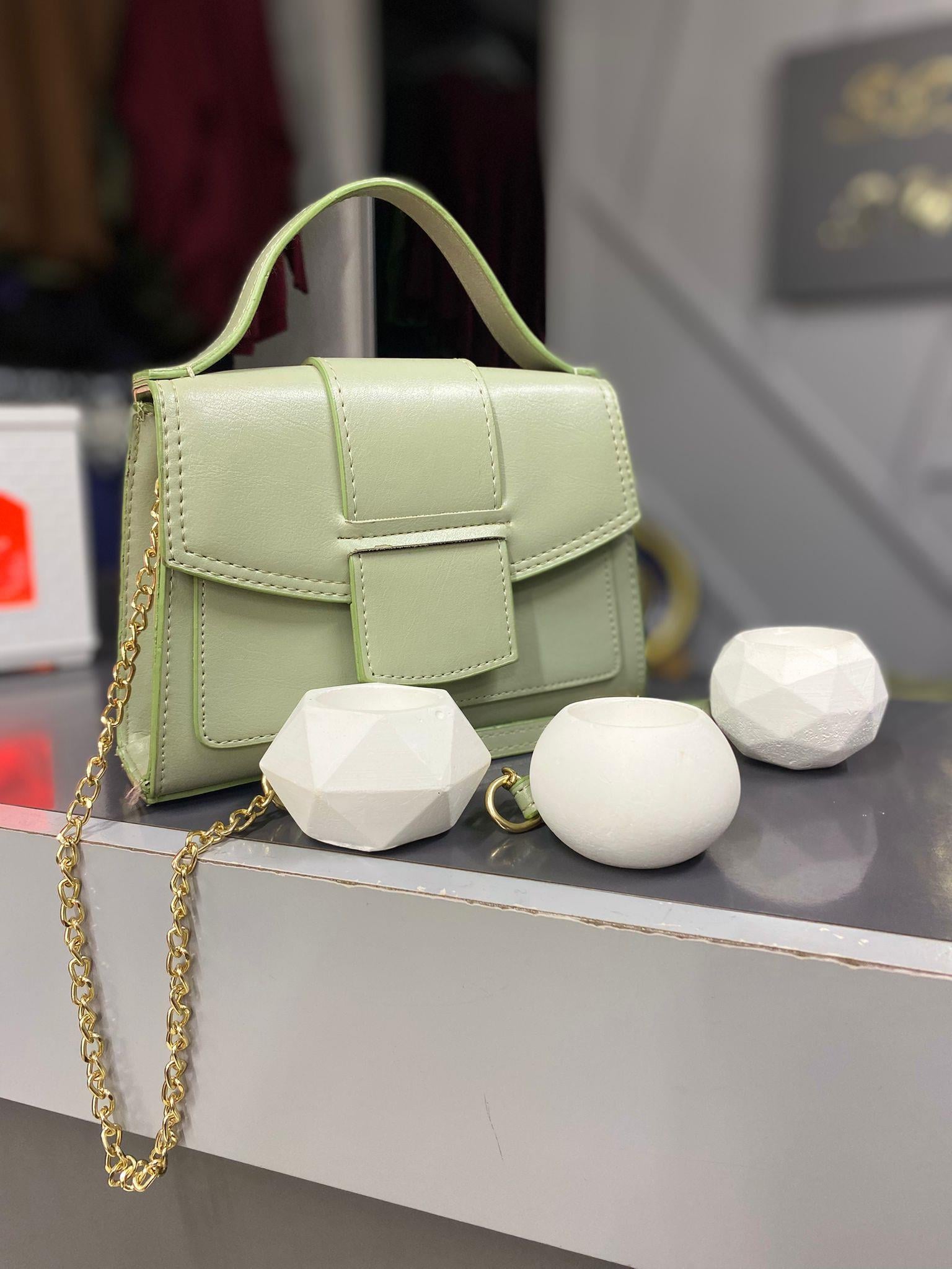 MİNT YEŞİLİ ÇAPRAZ ÇANTA 