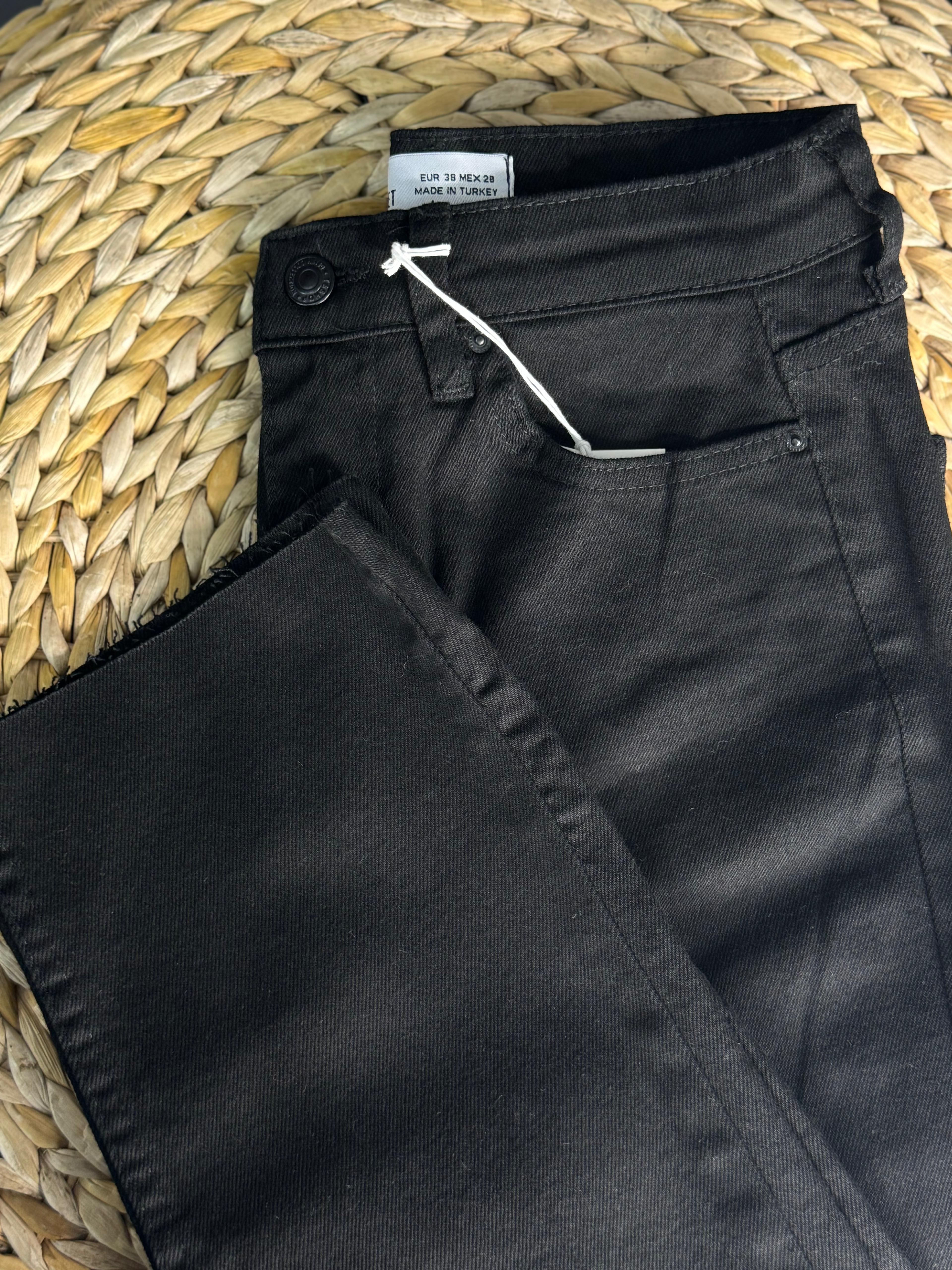 1055 KOT PANTOLON SİYAH