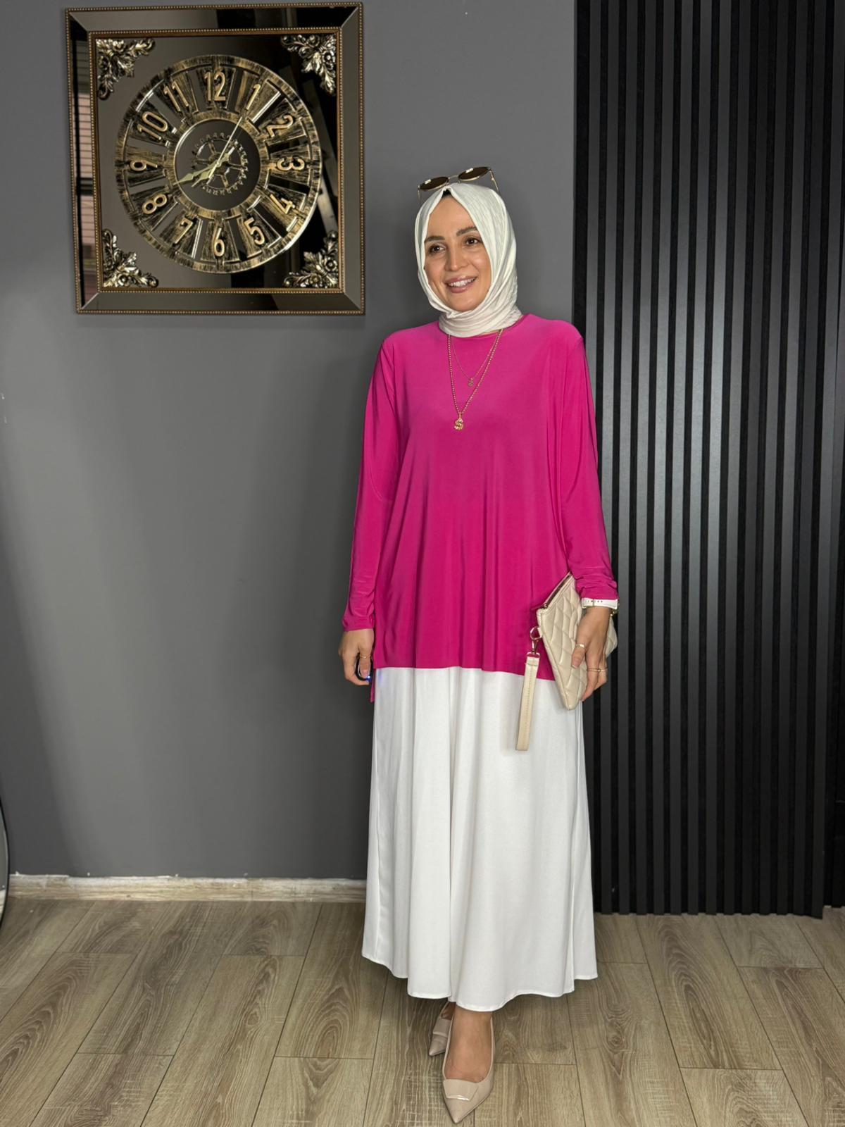 1267 SANDY TUNİK FUŞYA