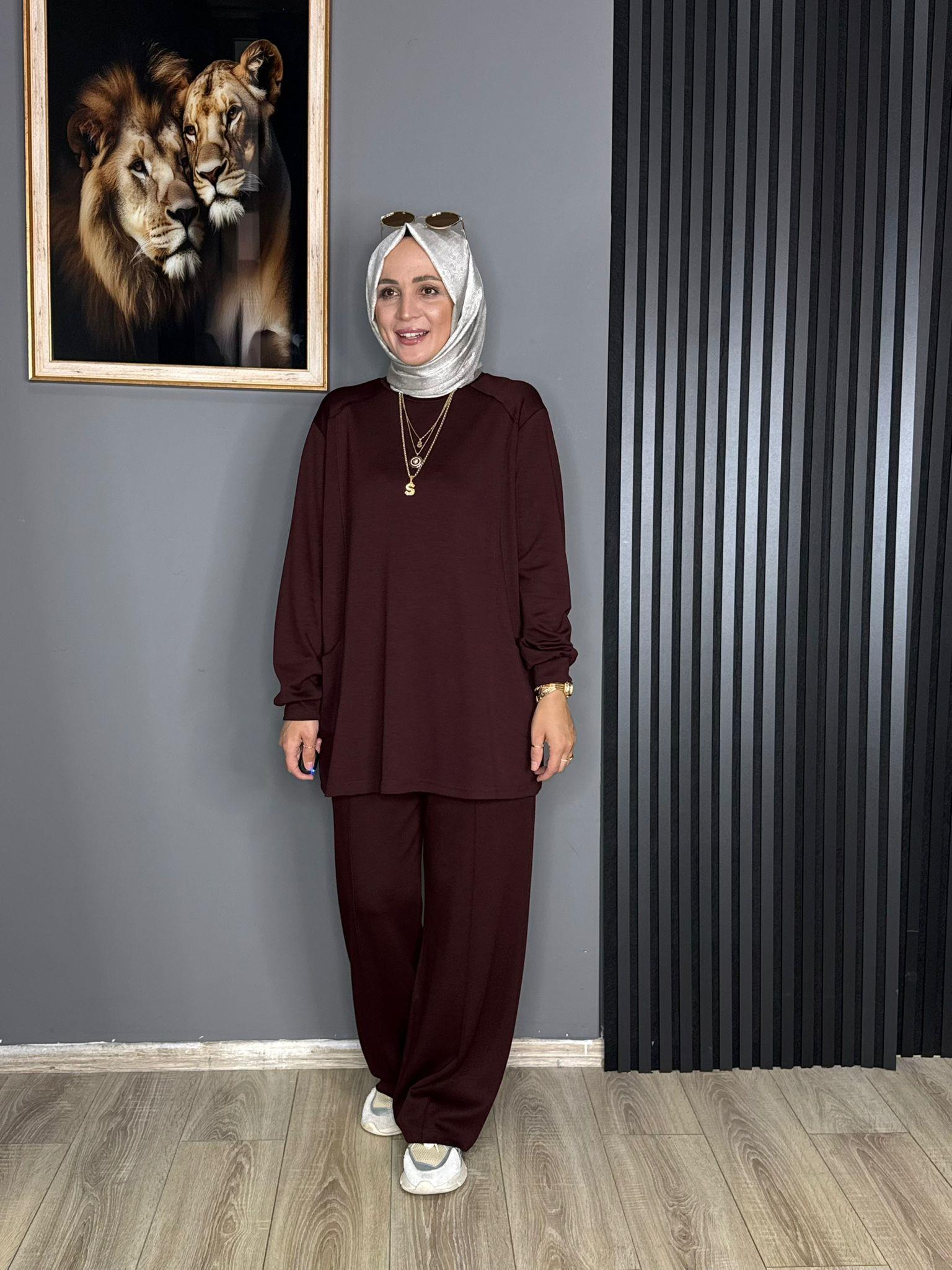 22629 CEPLİ OYSHO TAKIM BORDO 