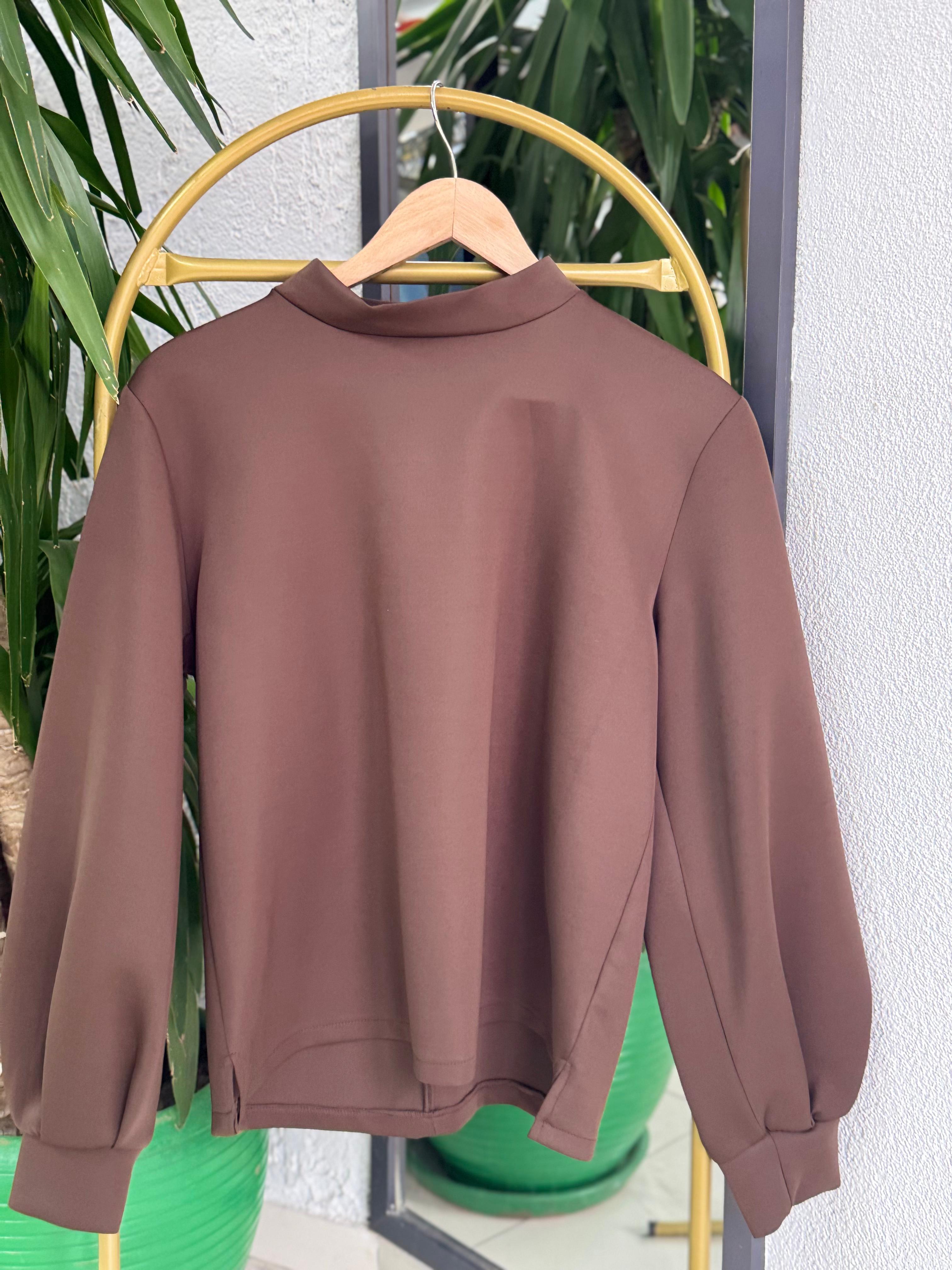 24258 SCUBA SWEAT KAHVERENGİ  