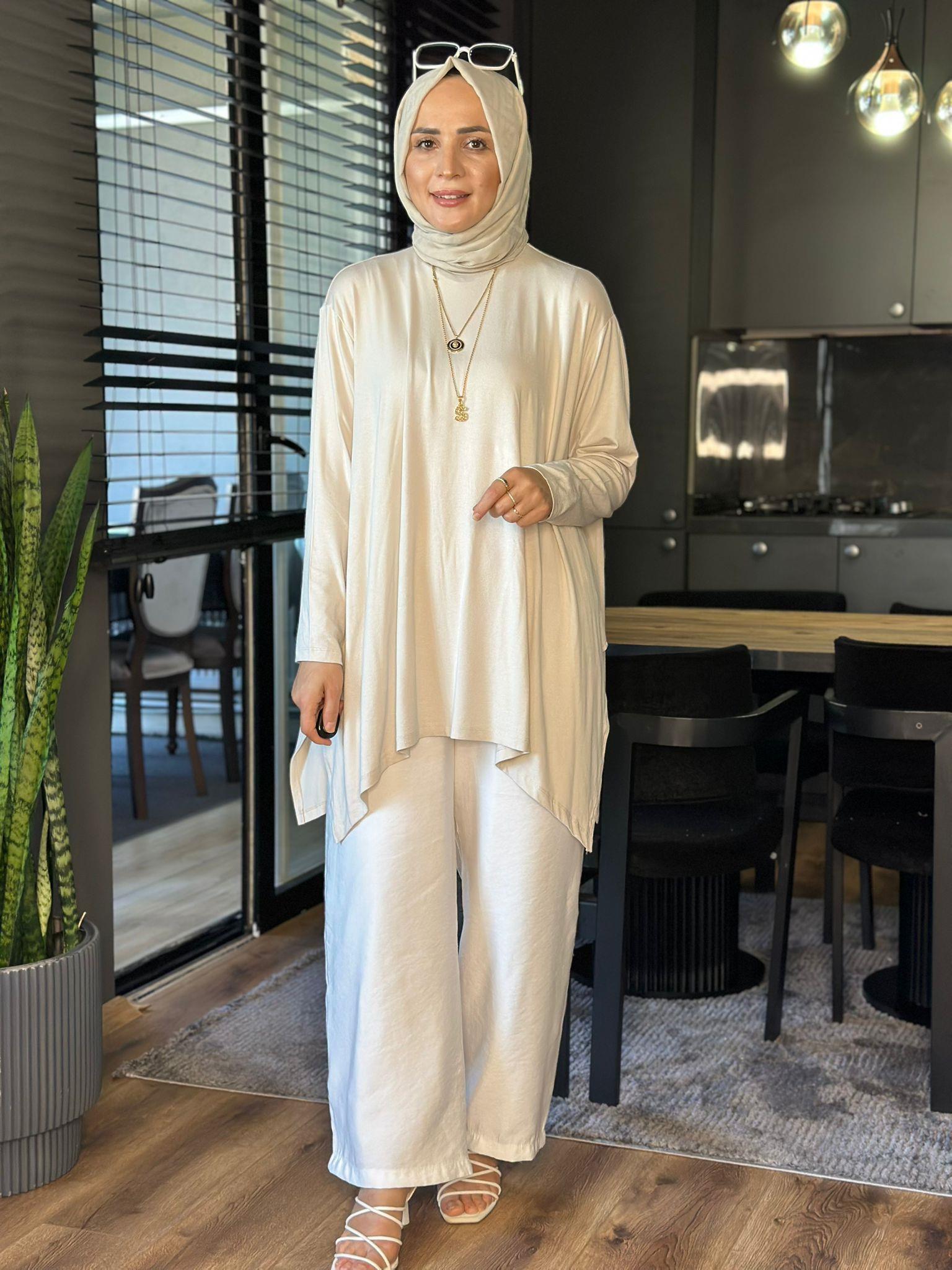 24278 BEJ PENYE KUMAŞ TUNİK STANDART 
