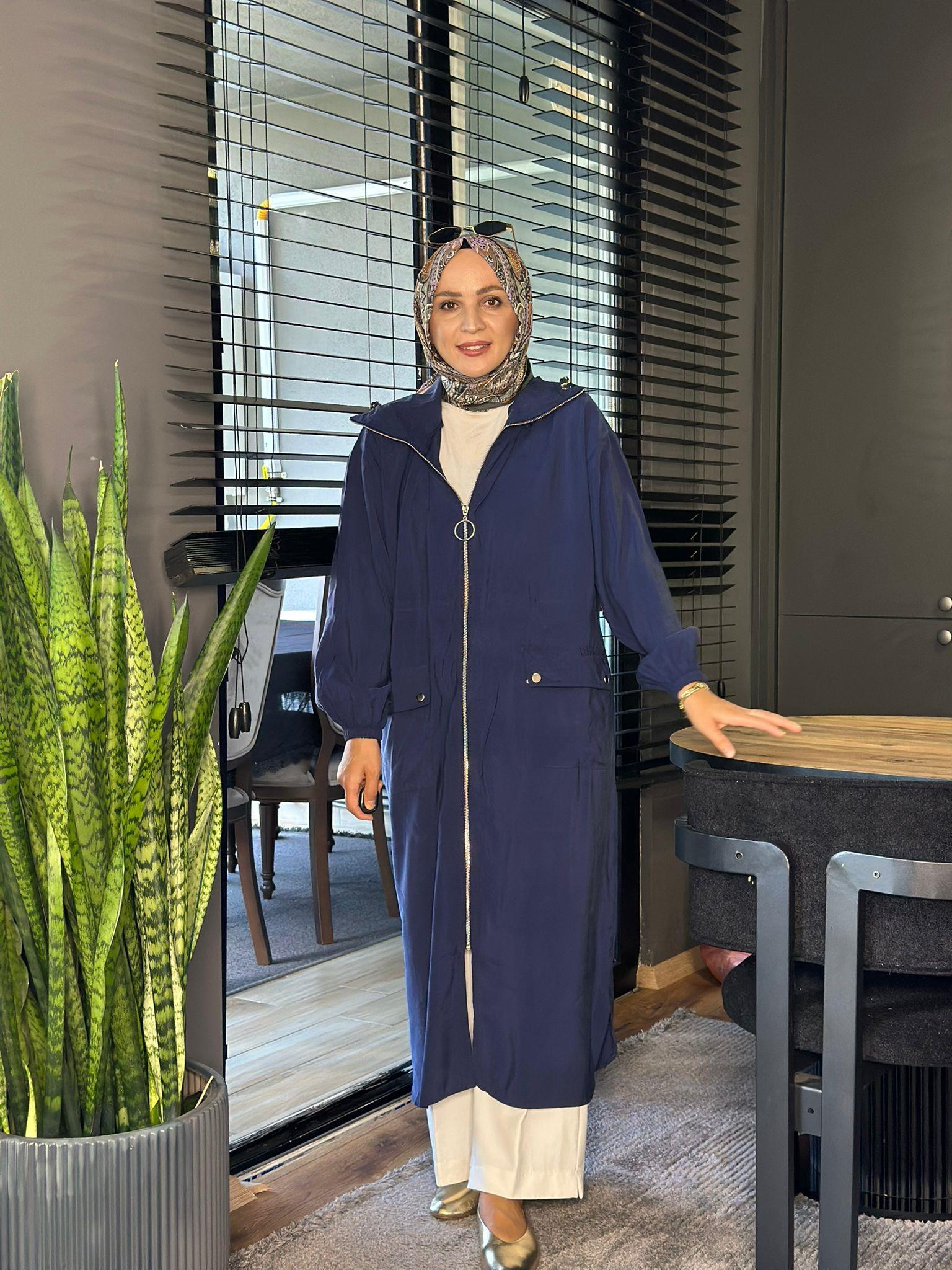 24319 TENSEL UZUN KAP LACİVERT 
