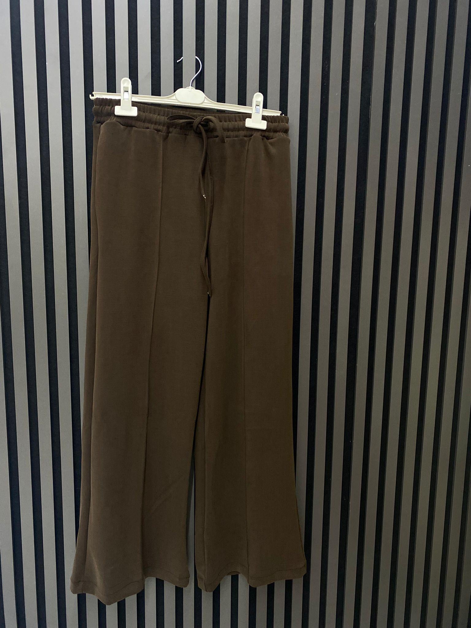 26072 OYSHO PANTOLON KAHVERENGİ 