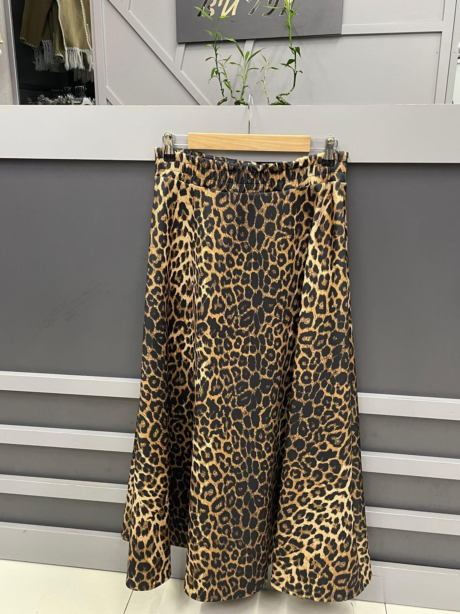 27011 LEOPAR ETEK KAHVERENGİ  