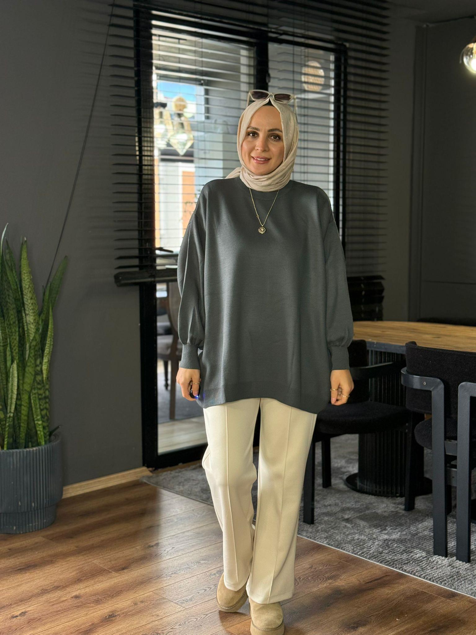 30425 SAFİR KAZAK ANTRASİT GRİ 