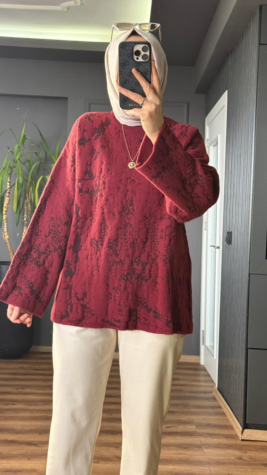 40967 ALACALI KAZAK BORDO 