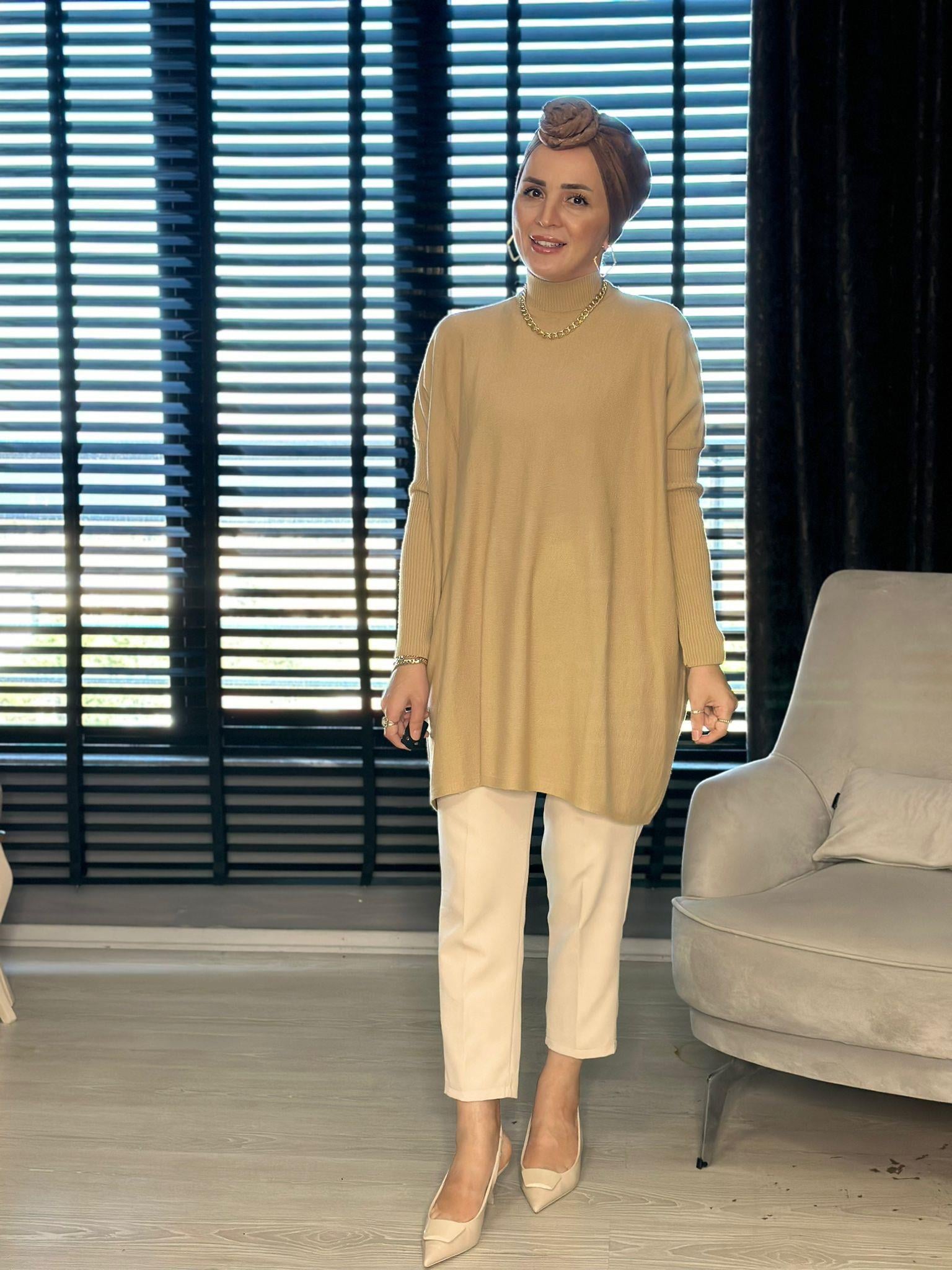 4763 MEVLANA TUNİK CAMEL