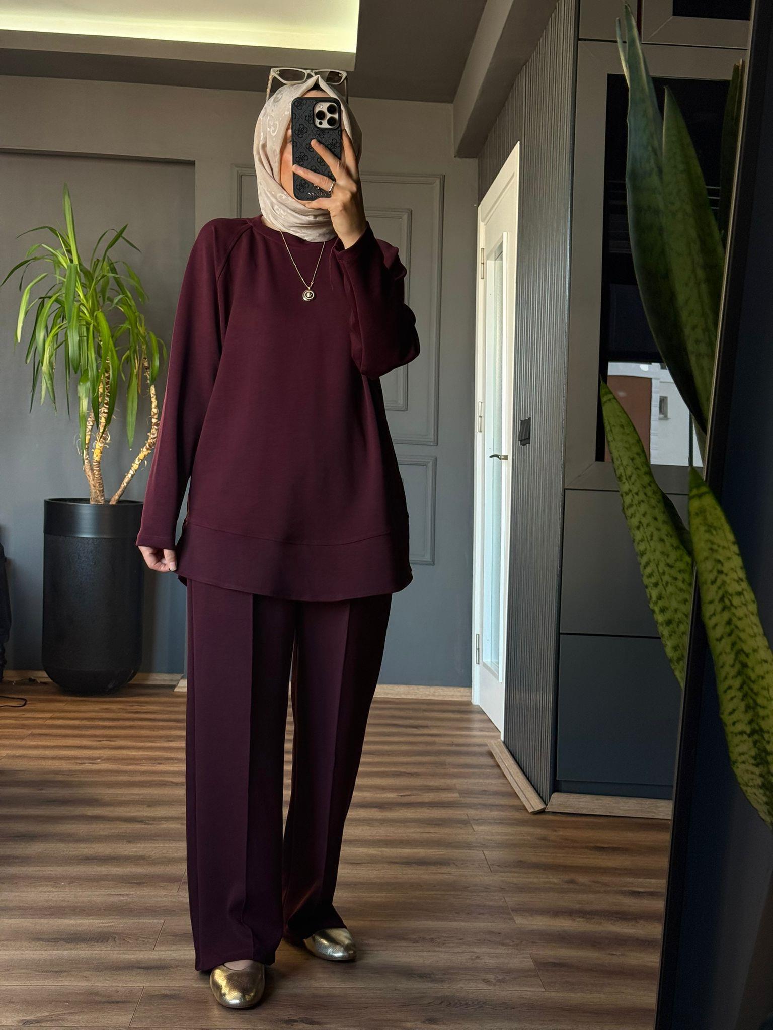 5010 OYSHO PANTOLONLU TAKIM BORDO 