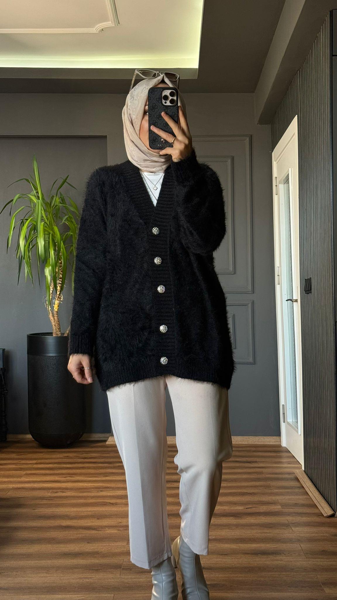 51197 PUFFY HIRKA SİYAH