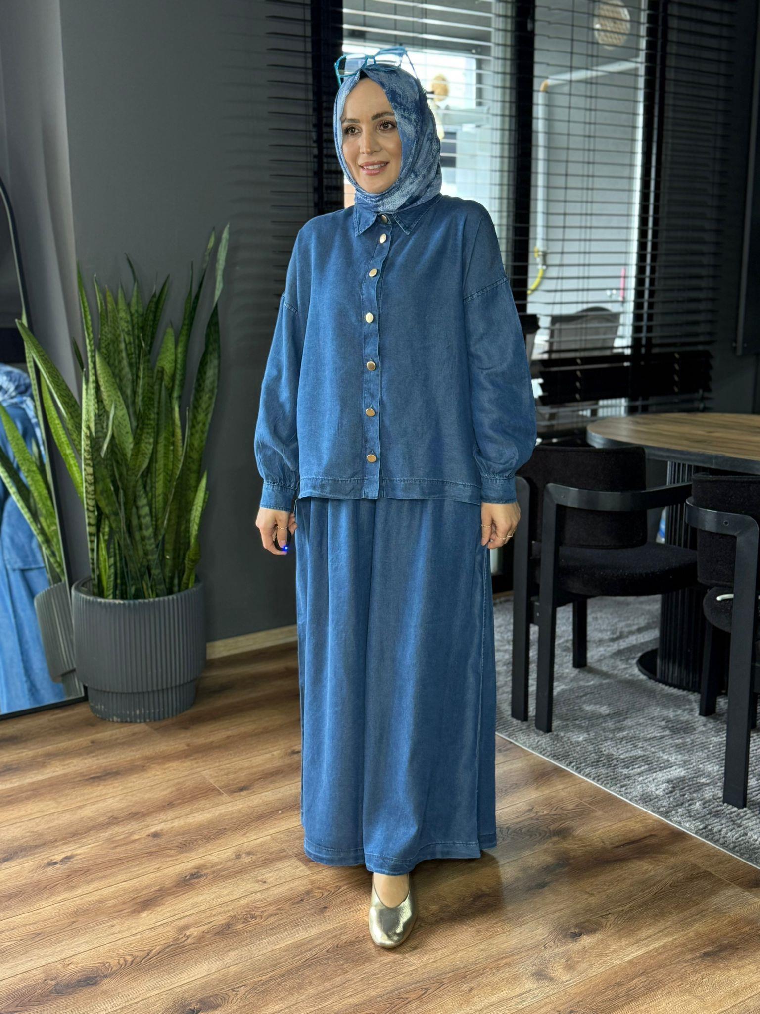6218 LİNA TAKIM LACİVERT 