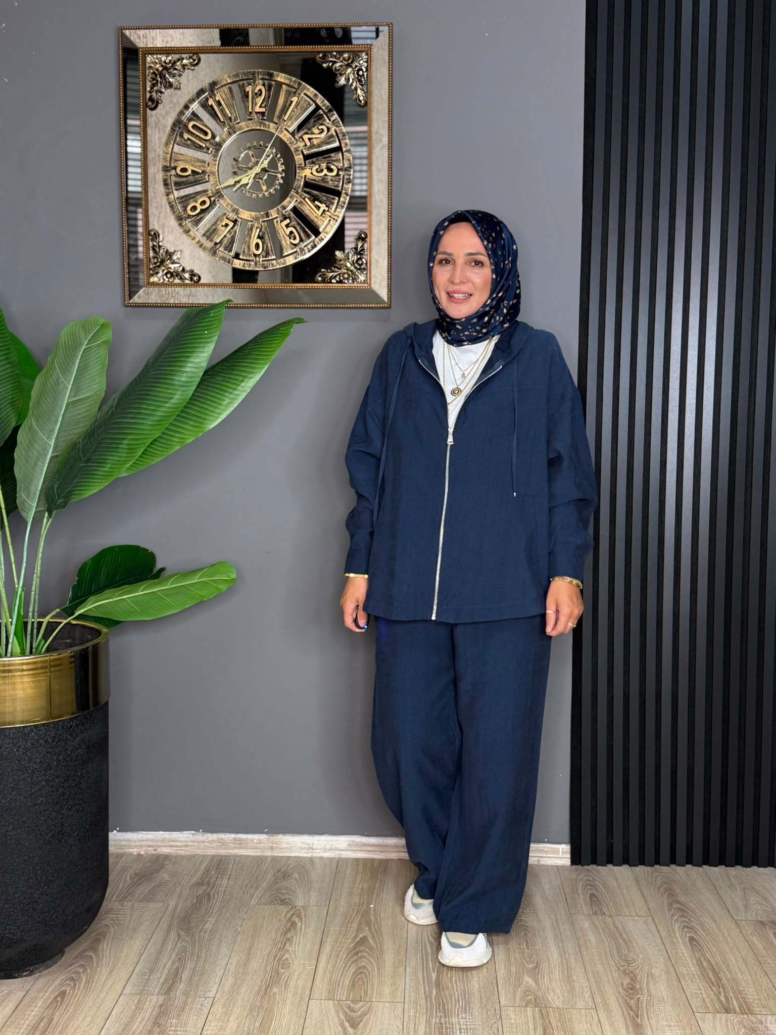 6392 BELLA TAKIM LACİVERT 