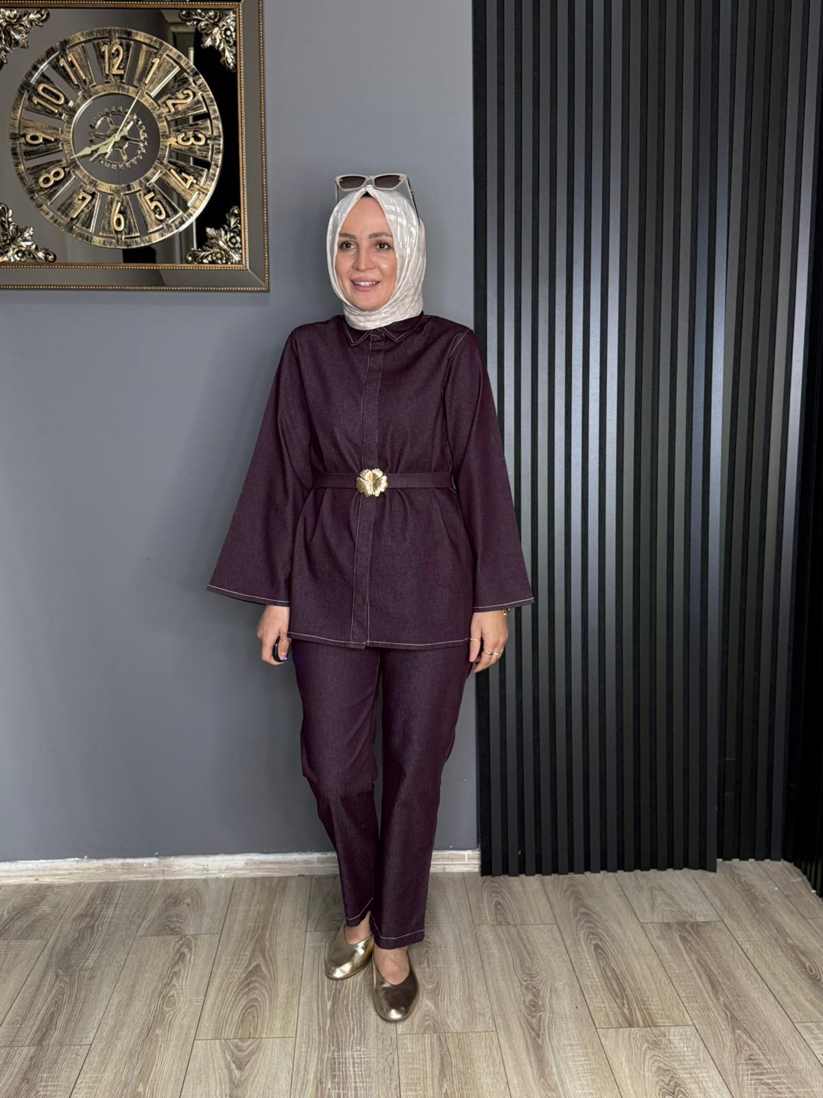 6399 EFLİN TAKIM BORDO 