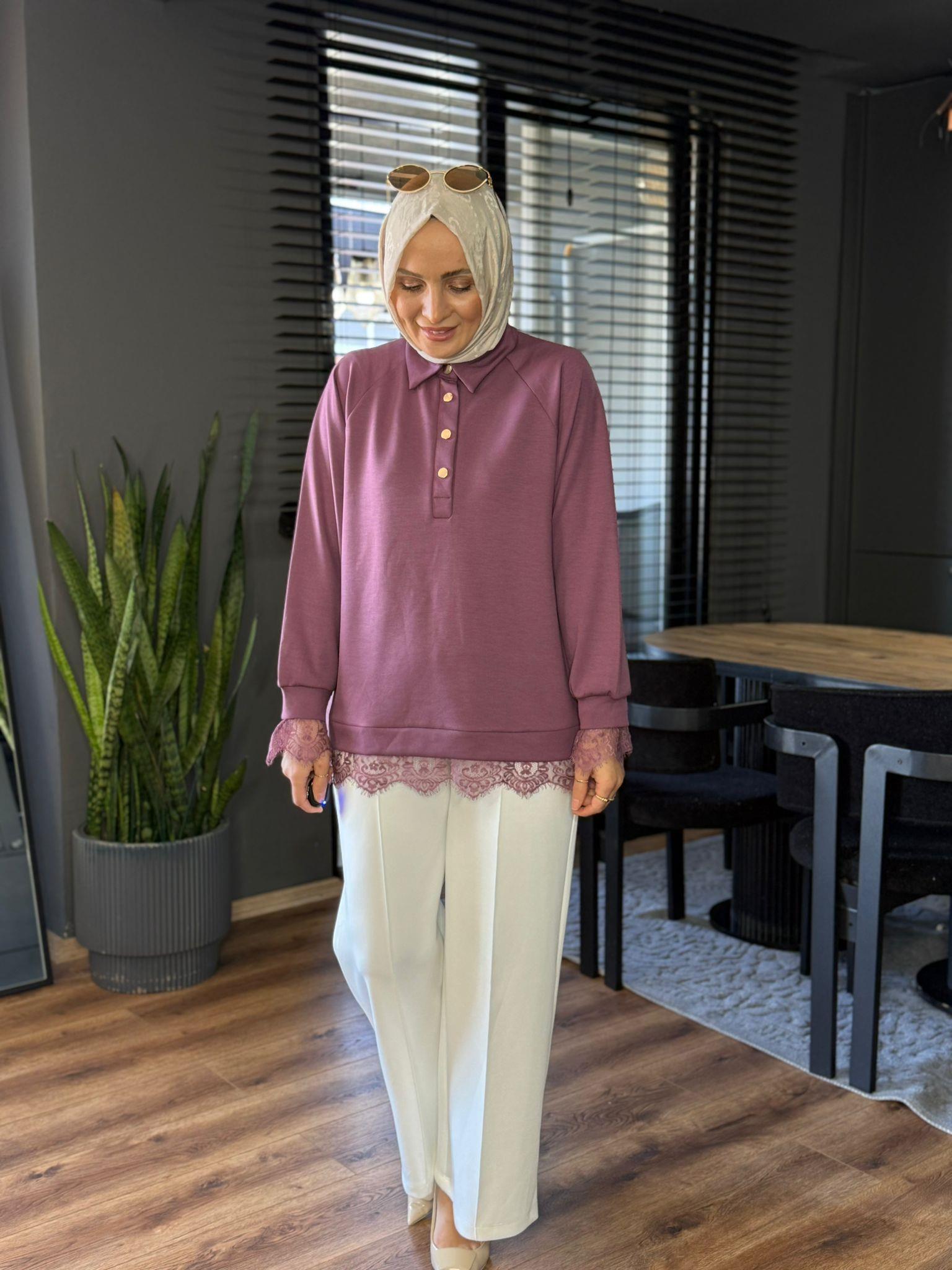 6441 FİSTOLU SWEAT MÜRDÜM 