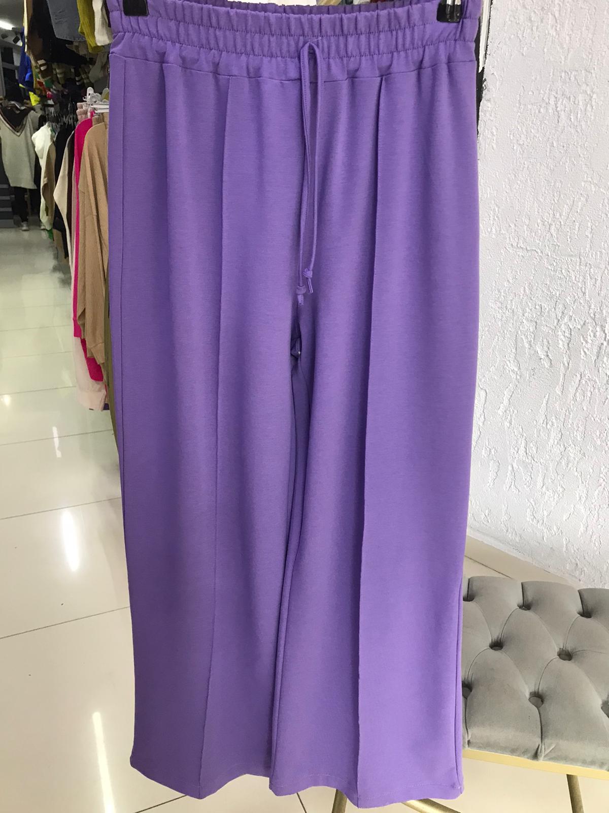 8286 LİLA EŞOFMAN ALTI S-M
