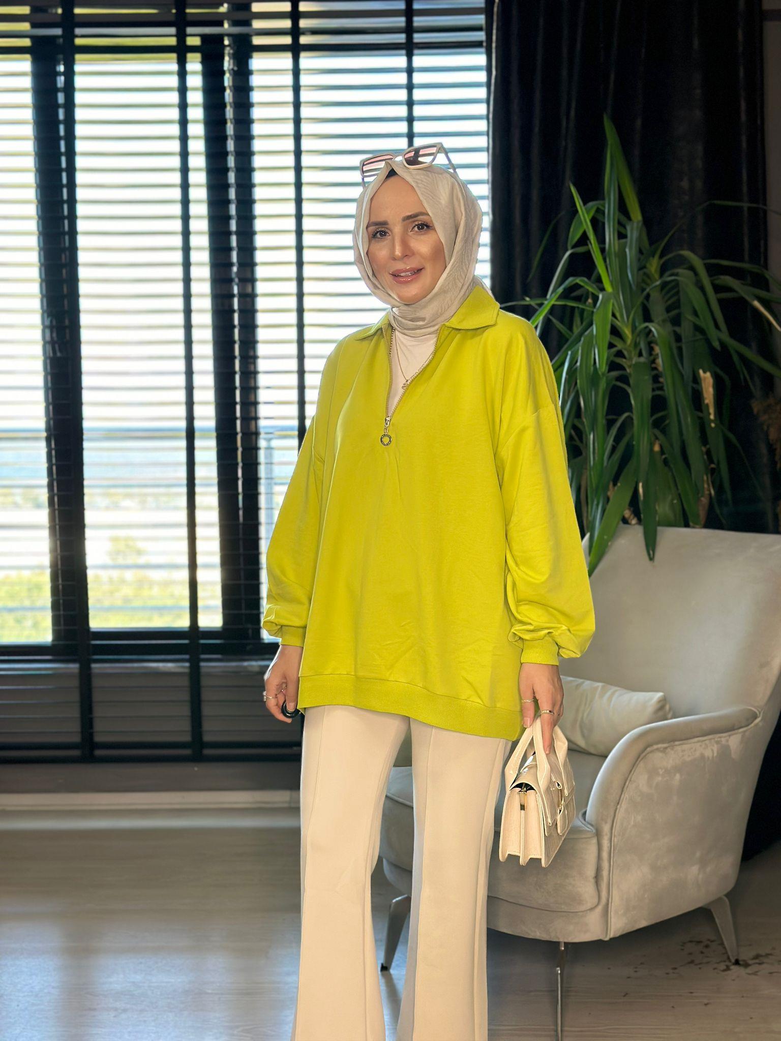 8779 YAKALI SWEET STD YAĞ YEŞİLİ