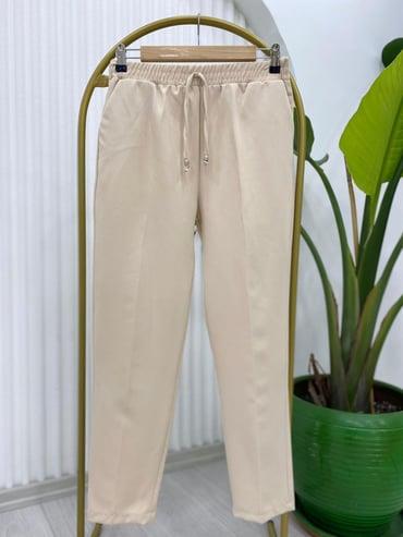 KUMAŞ PANTOLON CAMEL 