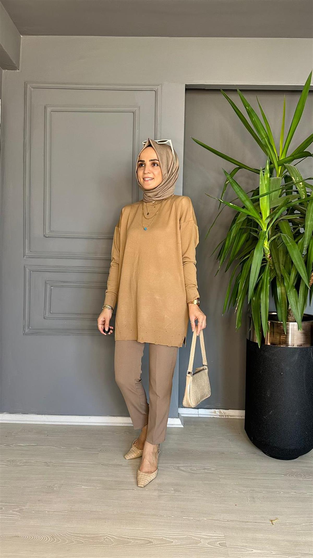 MYYAS MERSERİZE TRİKO AÇIK KAHVE