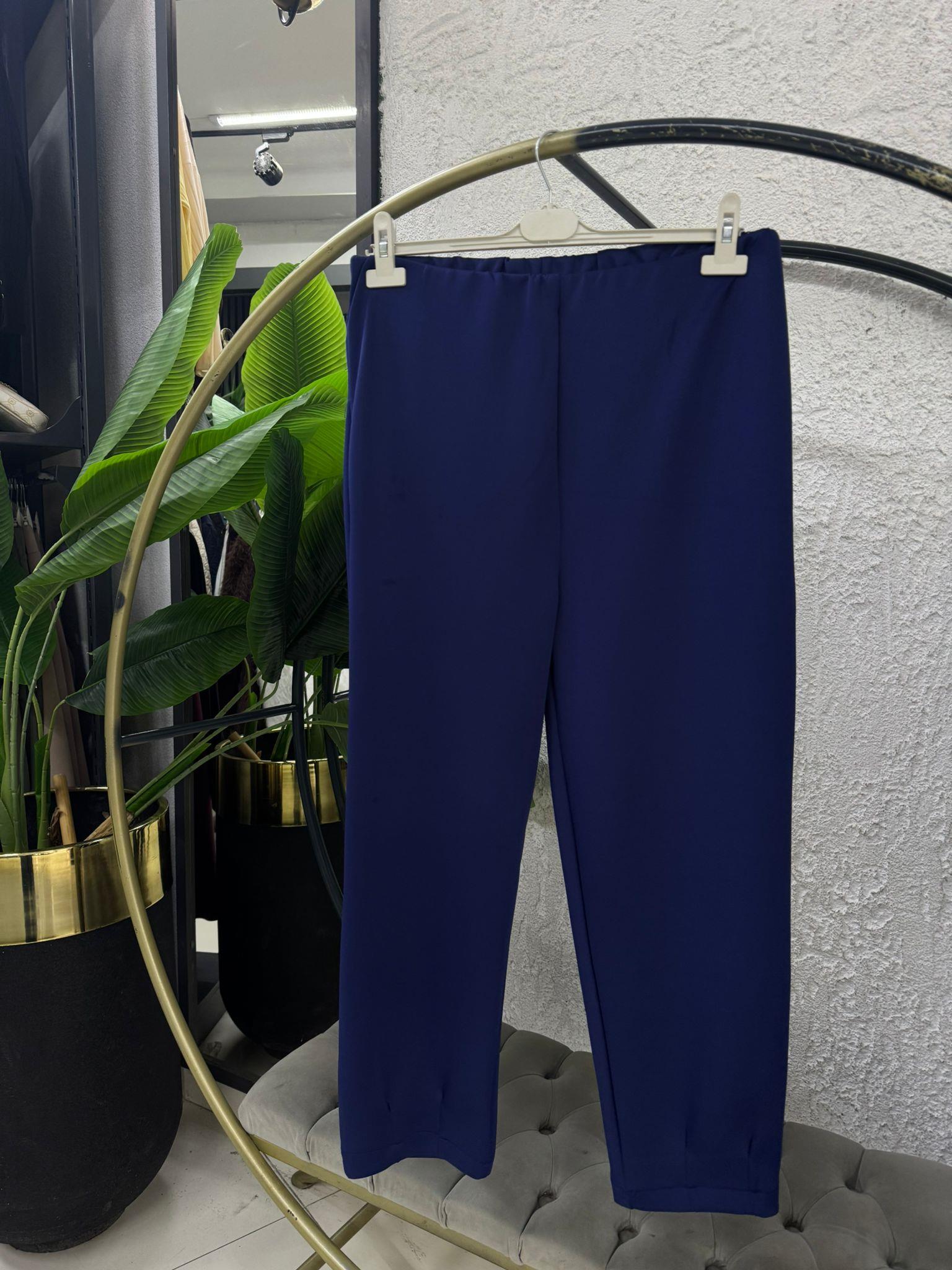 PAÇA DETAY SCUBA PANTOLON LACİVERT 