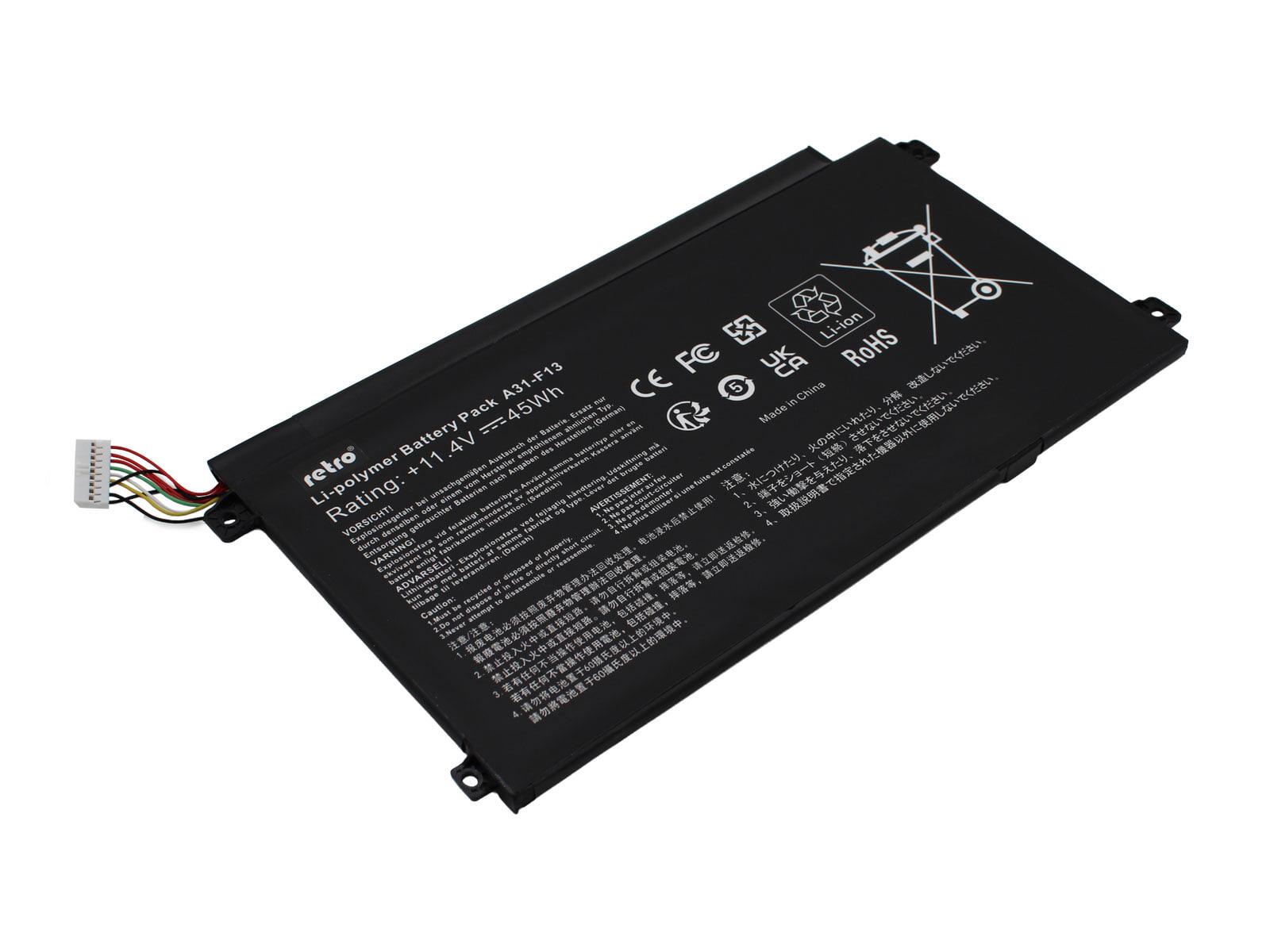 RETRO A31-F13 Notebook Bataryası