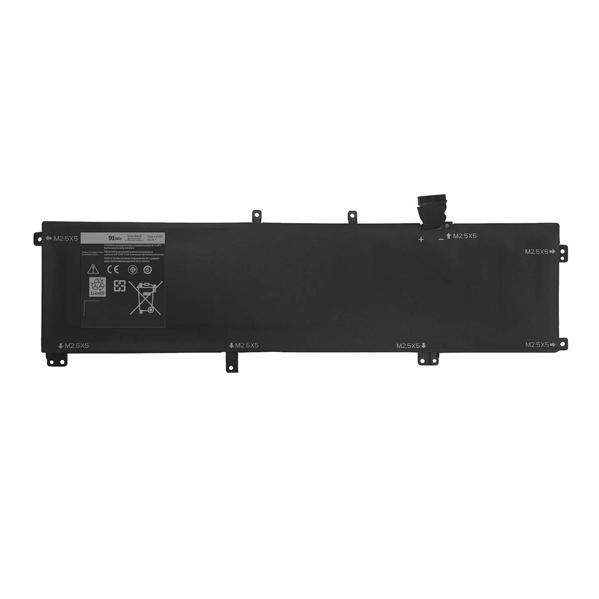 RETRO Dell Precision M3800, XPS 15-9530, T0TRM Notebook Bataryası - 9 Cell