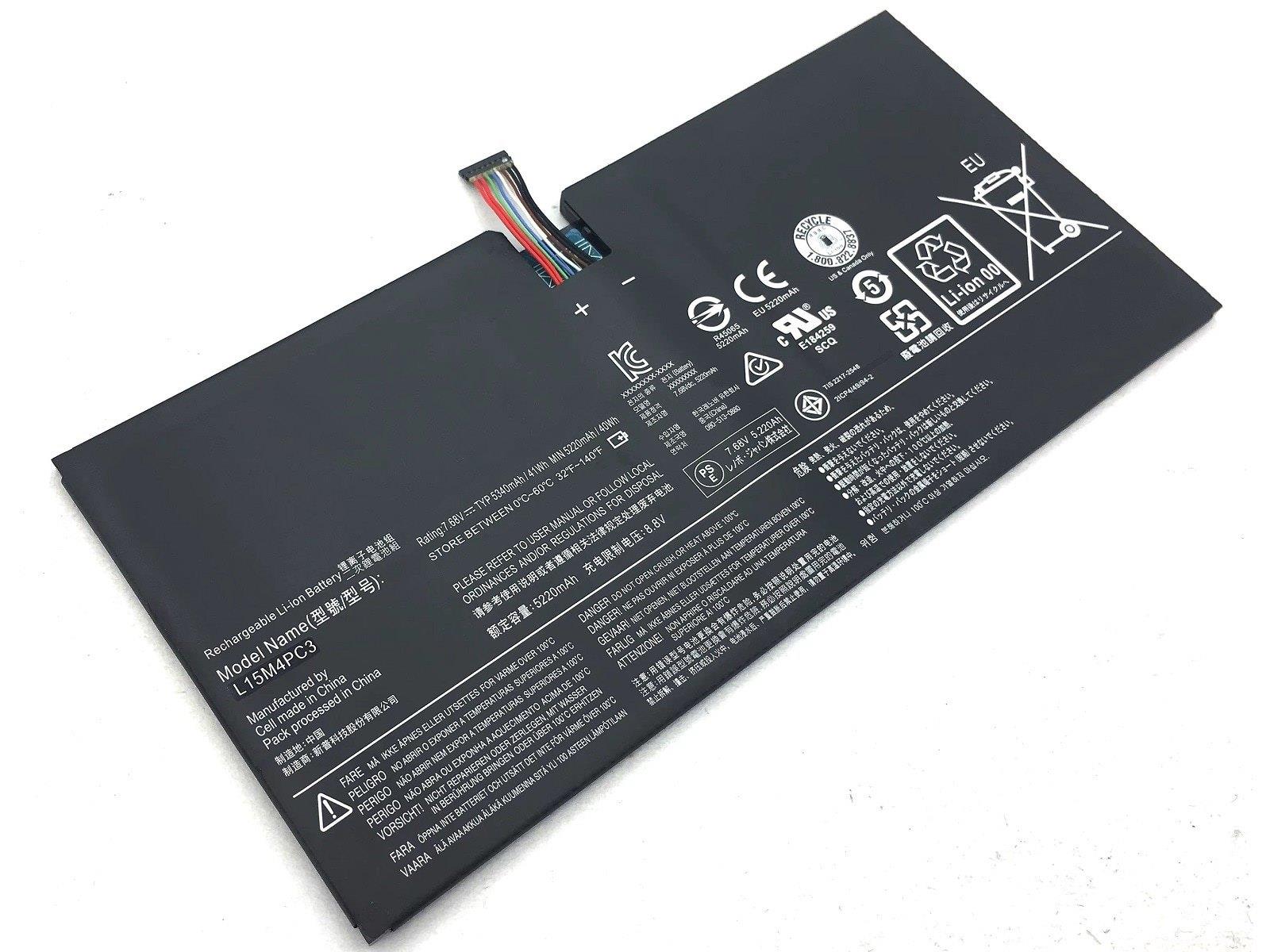 RETRO Lenovo IdeaPad Miix 720-12IKB, L15M4PC3 Tablet Bataryası