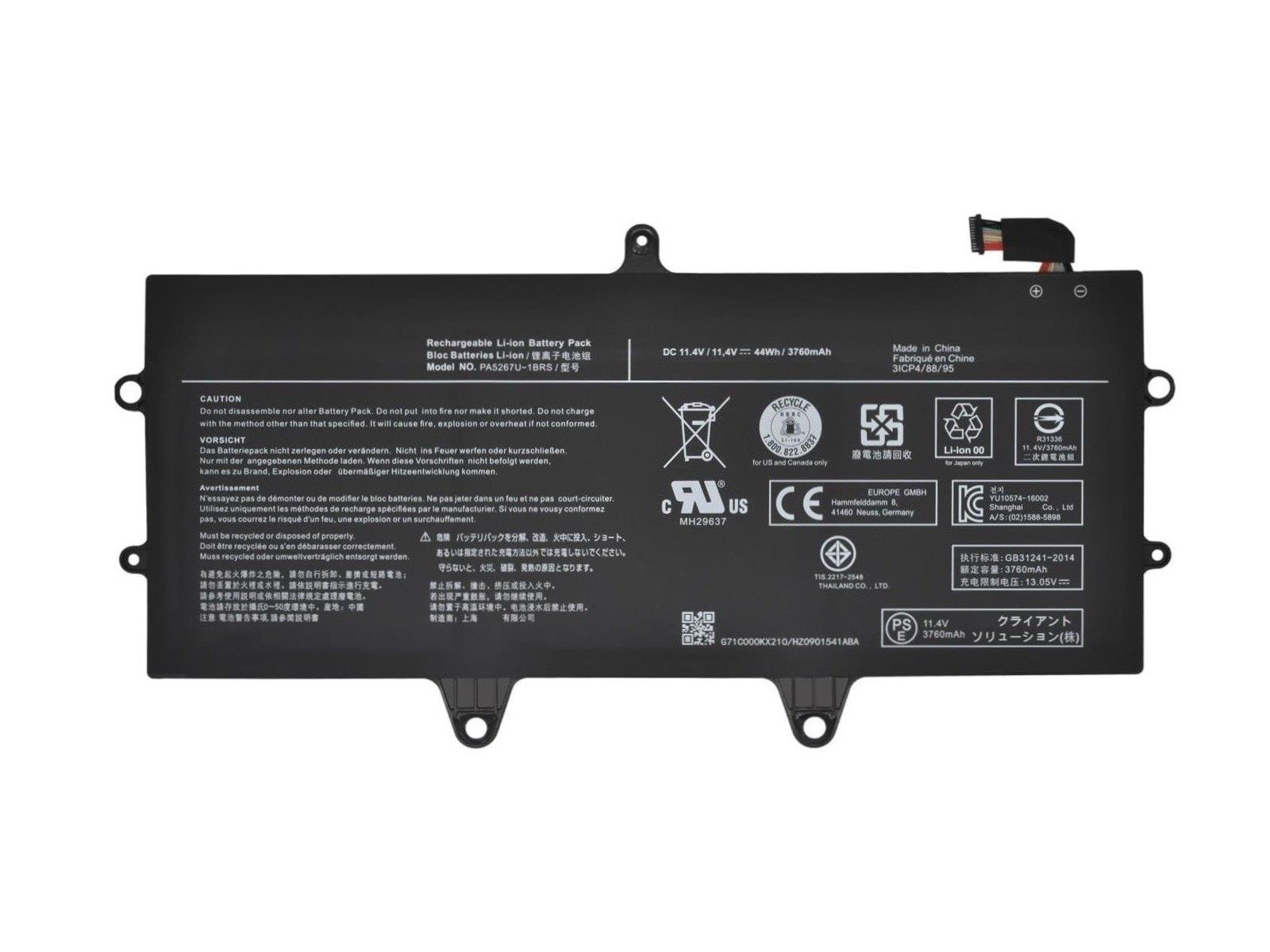 Toshiba Dynabook PA5267U-1BRS Notebook Bataryası